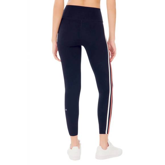 NEW SPLITS59 ella high waist airweight 7/8 leggings in indigo/melon - Picture 3 of 4